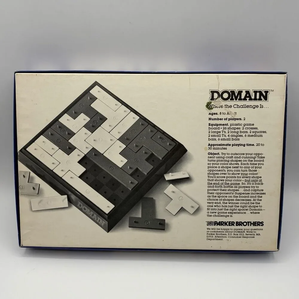 Domain Where The Challenge Is- Parker Brothers, 1983 COMPLETE